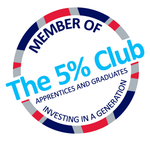 Logo for Member of 5% Club 5% 